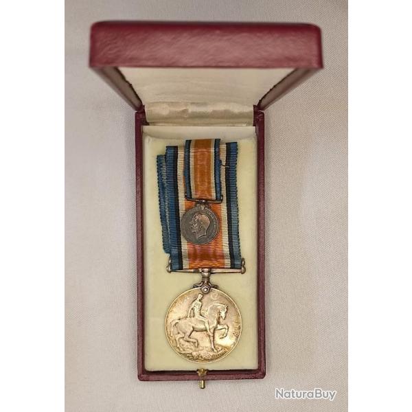 M�dailles Anglaise King Georges V guerre 14/18 nominative