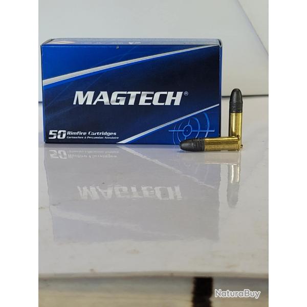 1 Boite de 50 Cartouches 22LR MAGTECH  NG 40 grains