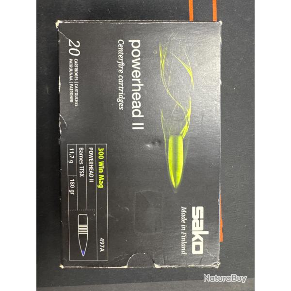 SAKO POWERHEAD II180gr