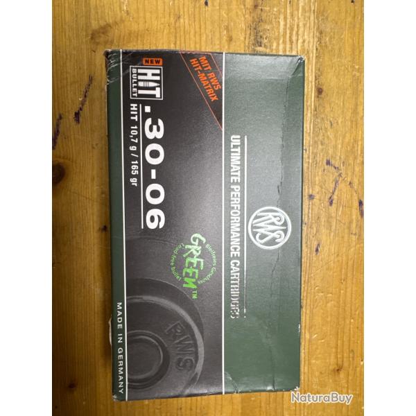 30-06 RWS HITgreen 165gr