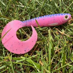 Leurre souple Fox rage pro grub 12cm Pink QB EXCLUSIF