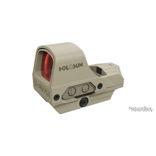 Holosun Reflex Dot 510 C - FDE - HS510CFDEG - R�ticule : Vert