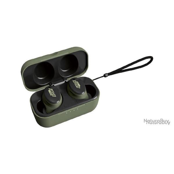 Les Caliber BT sont des bouchons / oreillettes �lectroniques de protection auditive