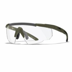 Lunette de protection pour tireur balistique 3 &eacute;crans kaki