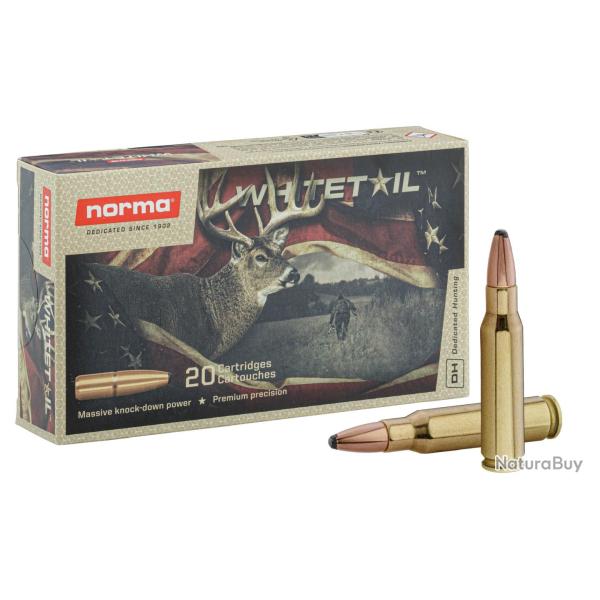 Munitions NORMA calibre 308 Win Whitetail 150gr - 9.7g x20