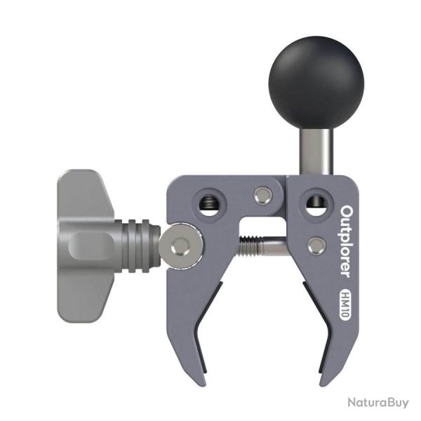 Pince de Serrage Outplorer avec Boule M8 pour Support Smartphone