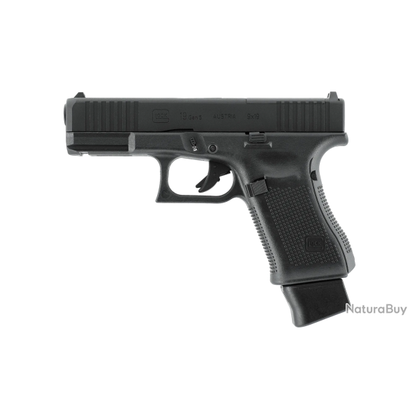 Pistolet CO� Glock 19 GEN5 MOS - Cal. 4.5mm BBs avec 4 interfaces