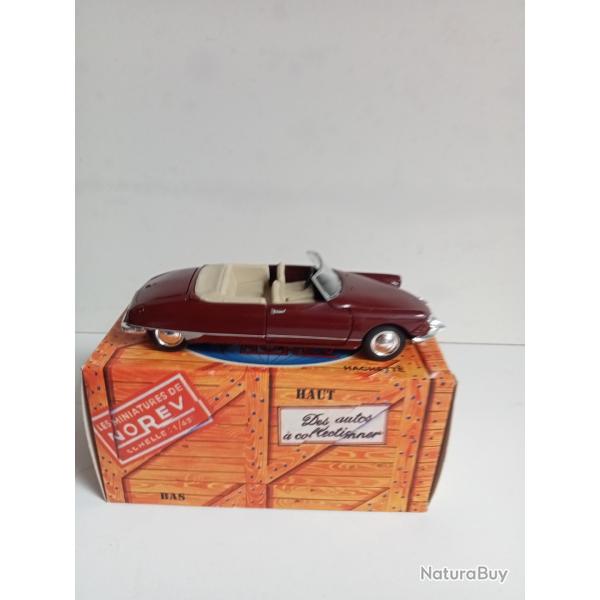 DS 19 cabriolet 1963 Norev neuf avec boite d'origine 1/43