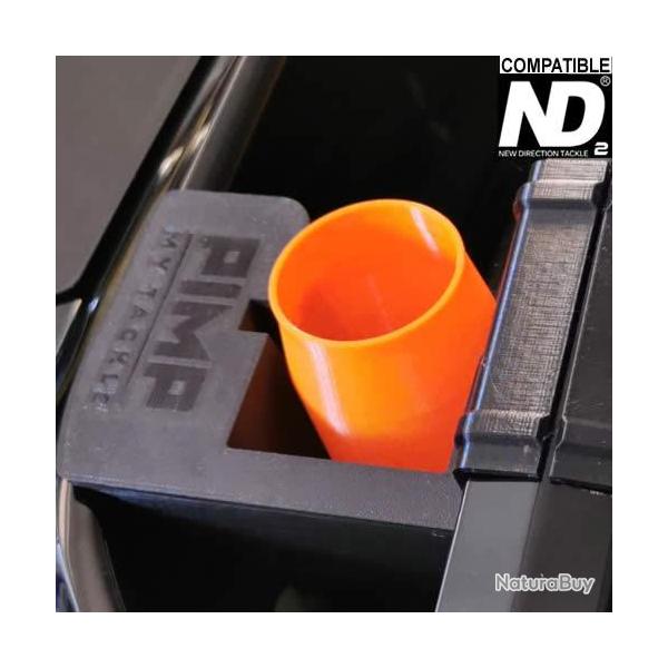 Largue Liquide Bait Boat Pod Pour New Direction ND2 Black