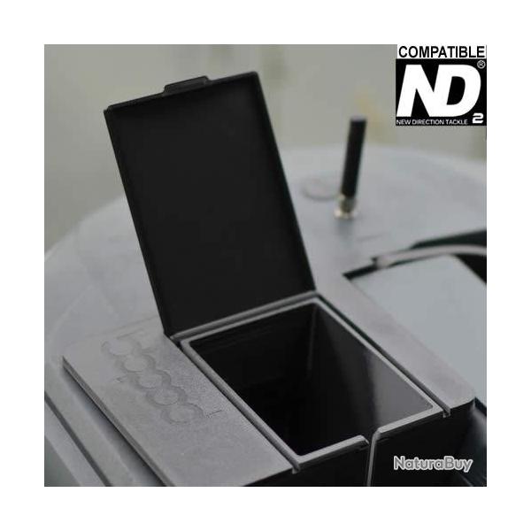 Largue Sac Soluble Bait Boat Pod pour New Direction ND2 Black