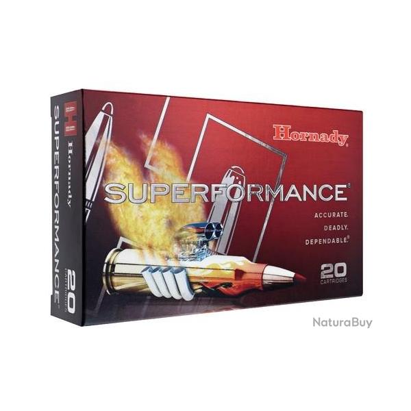 Cartouches Hornady Superformance cal : 30-06 150Gr x20