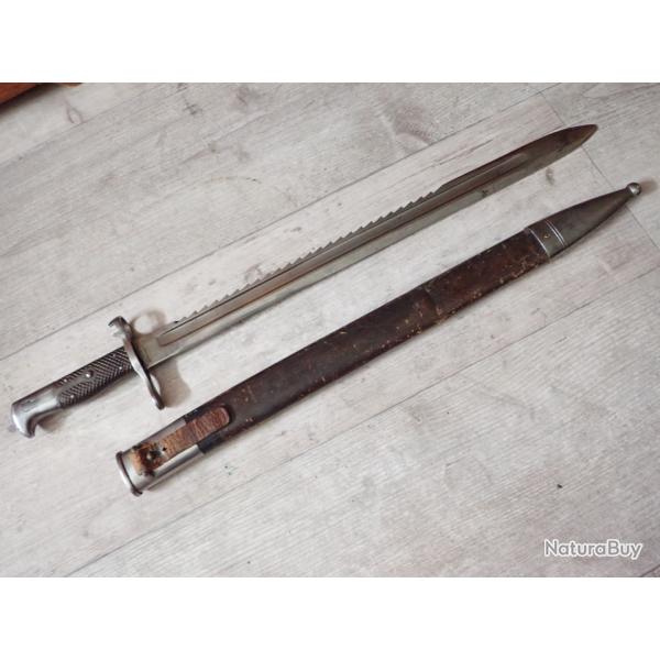 Baonnette Vetterli Suisse  dents de scie sans numro : Le top pour associer  un fusil