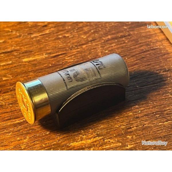 Support pour cartouche 12 noir