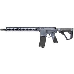 Fusil d'assaut Daniel D&eacute;fense M4 Gris Tornado Canon 16" cal. 5.56