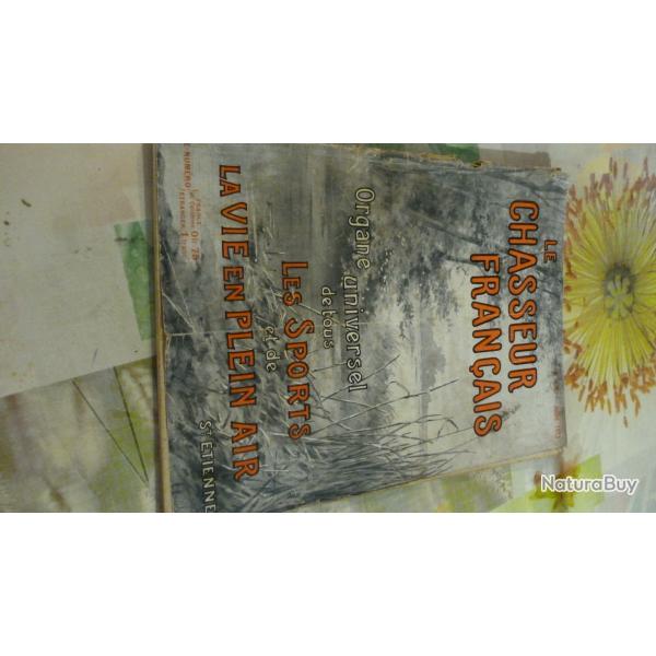 le chasseur franais ancien  no 400  , juillet1923 dans son jus, bon tat ,lecture collection ...