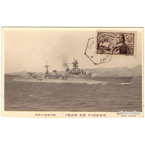 CPA - Marine Militaire -CROISEUR JEAN DE VIENNE - N�1416