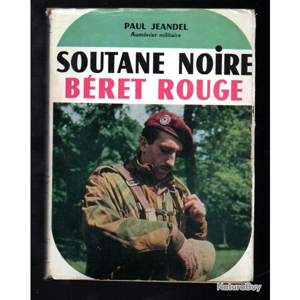 soutane noire b�ret rouge de paul jeandel aumonier militaire , indochine rare