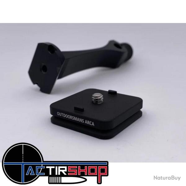 Adaptateur Arca 4 voies (Outdoorsmans) Gray Ops - 4-Way Arca Adapter (Outdoorsmans)