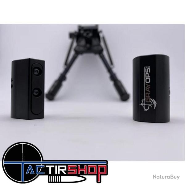 Adaptateur Pieds Bipied Harris Gray Ops Harris Bipod QDA