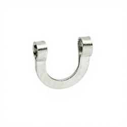 Etrier W Fendu nickel&eacute; x10 taille 4