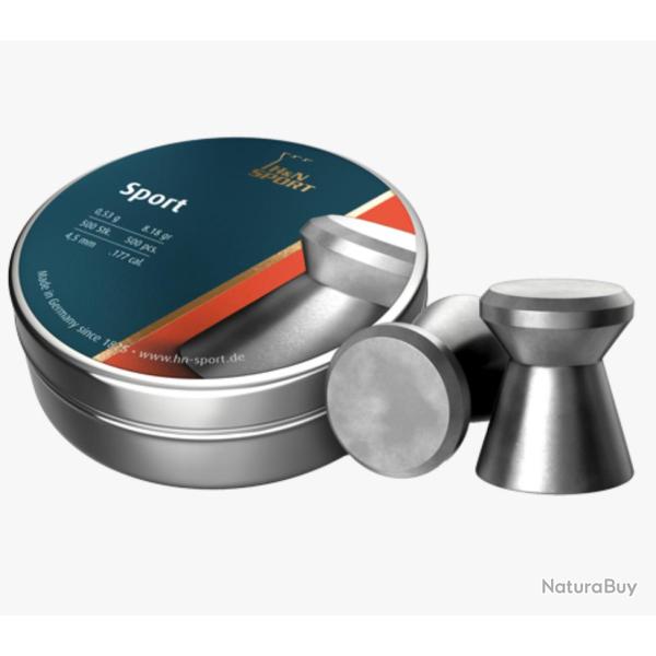 Plombs H&N Sport diamtre 4.50