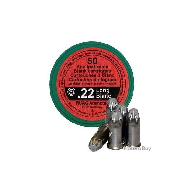 Munitions � blanc GECO calibre 22Lr