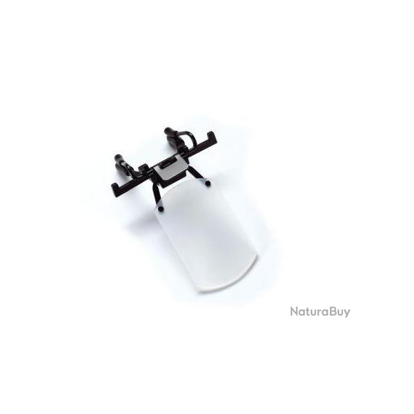 Cache oeil clips translucide pour lunette de vue