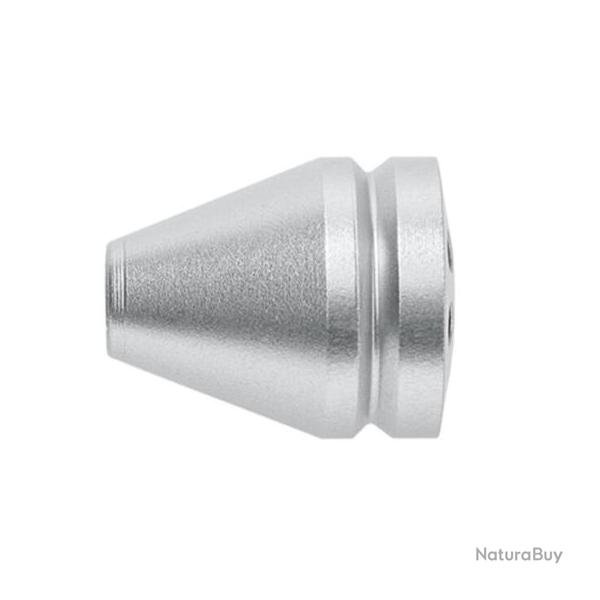 Compensateur 8 trous pour pistolet Walther LP500 Gris/Silver