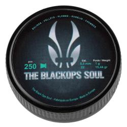 Plombs The Black Ops Soul &agrave; t&ecirc;te plate cal. 5,5 mm