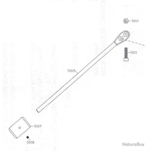 Contrepoids pour MatchGuns MGH1