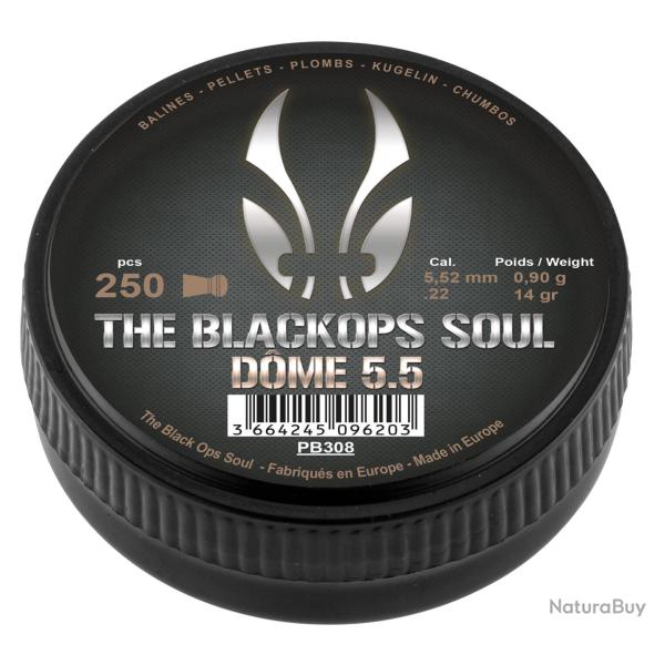 Plombs The Black Ops Soul � t�te D�me cal. 5,5 mm