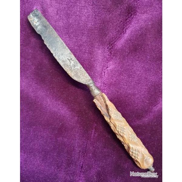 Couteau Scandinave, 15e - 16e si�cle, manche os