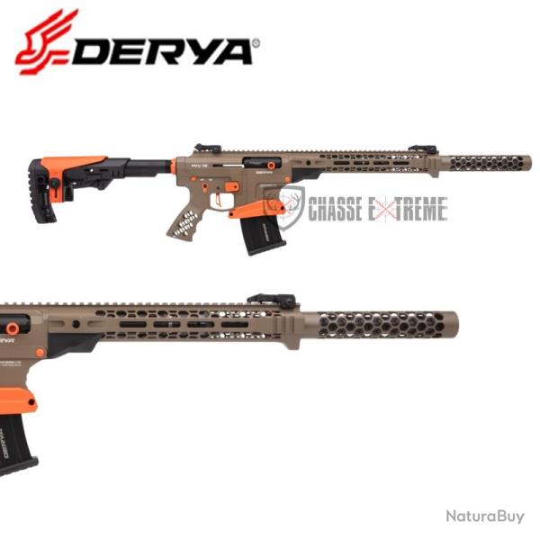 Fusil DERYA MK12 Ultra Fde Nid d'Abeille 50cm Cal 12/76