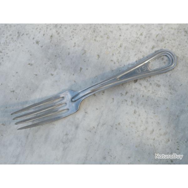 US ARMY - fourchette US Silco Stainless - Normandie 1944  WWII - ref lib 3