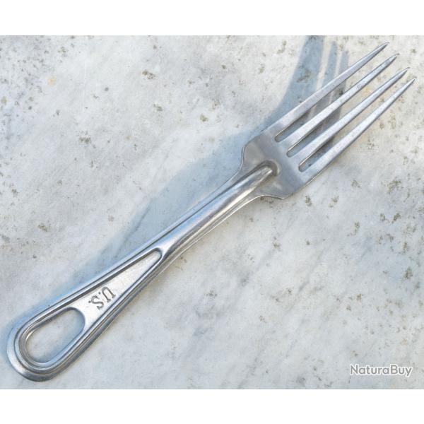 US ARMY - fourchette US WALCO Stainless - Normandie 1944  WWII - lib2