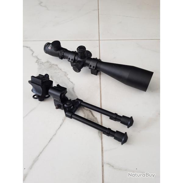 Lunette Swiss Arm et bi-pied