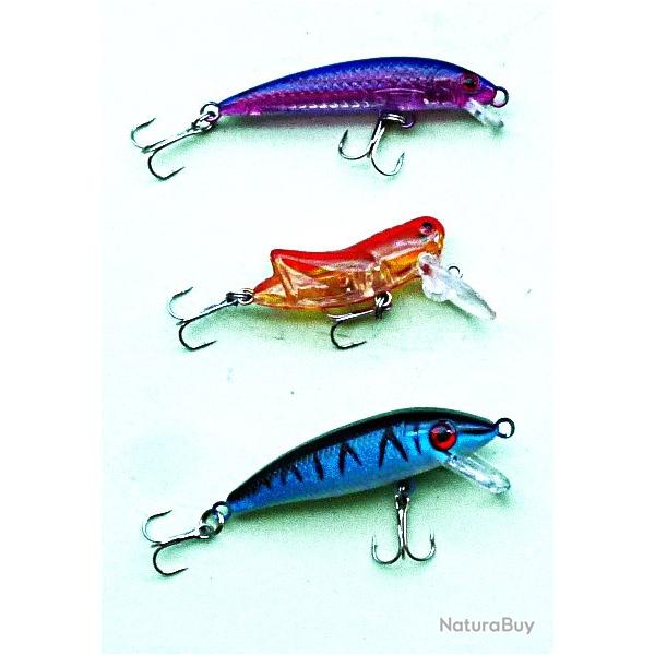 Lot 3 leurres durs - LD-A2