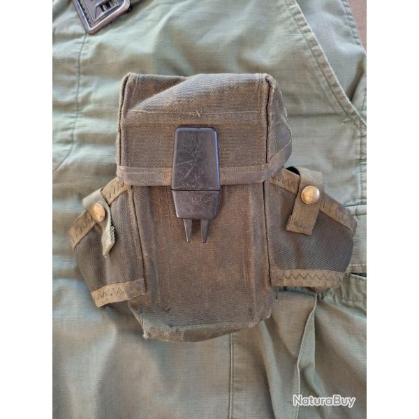 GUERRE VIETNAM  US ARMY PORTE CHARGEURS M16 ORIGINAL