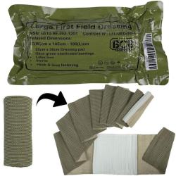 Pansement compressif BCB Large First Field Dressing 25x30cm