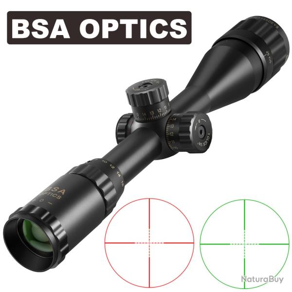 BSA OPTICS-Lunette de vise rglable 4-16x44 ST -**sight with 20mm
