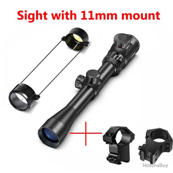 3-9x40 EG lunette de vise vues de chasse rticule de lumire -**sight with 11mm