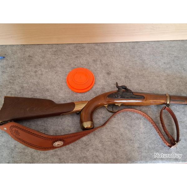 Antonio ZOLI - Pistolet / Carabine - Poudre Noire - 1855 - Calibre 58