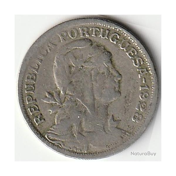 Pi�ce de Monnaie Portugal 50 centavos 1928