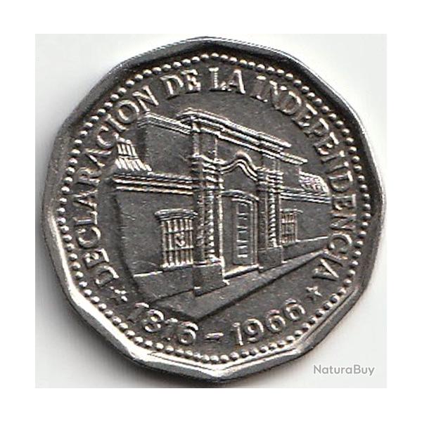 Pi�ce de Monnaie ARGENTINE 10 Pesos Comm�morative 1816/1966