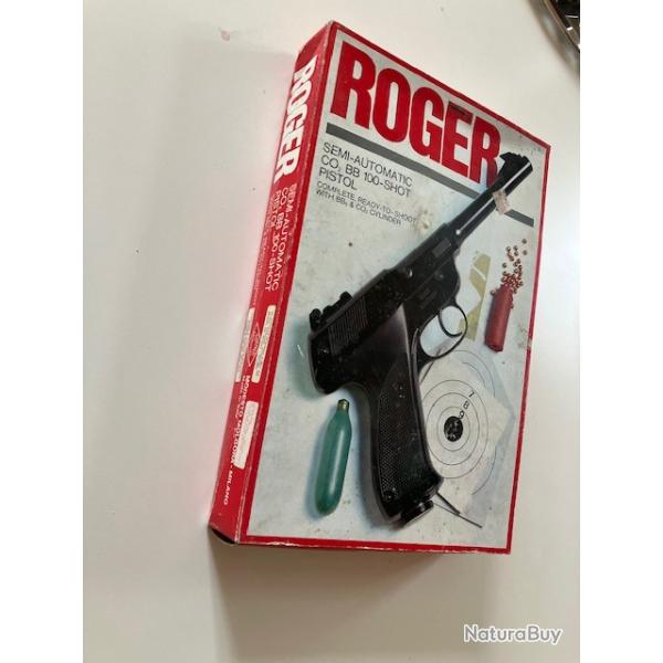 Pistolet Roger Vintage avec bo�te. Rare
