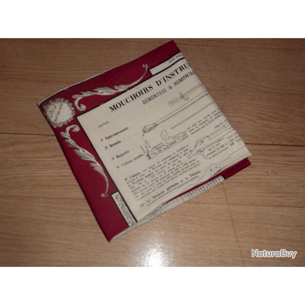 mouchoirs d,instructions militaire N2
