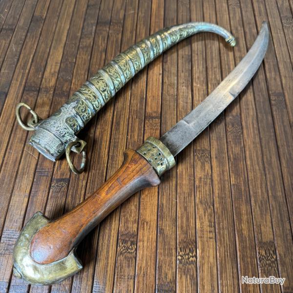 POIGNARD KOUMYA - KOUMIA MANCHE EN CORNE CLAIRE  XlX �ME