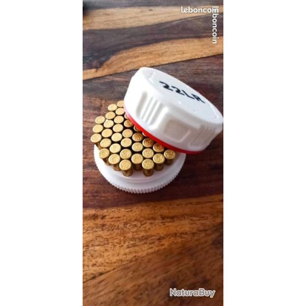 Bo�te � munitions 22LR Robuste, design et pratique BLANCHE (CZ Feinwerkbau Savage Deep Pallas Rossi)