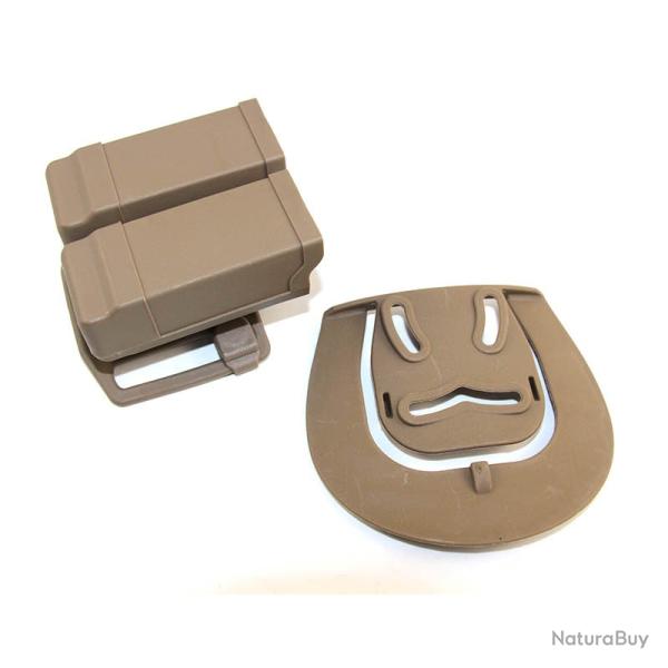 Pochette tactique Double pour magazines simples -**DOUBLE TAN LIVRAISON GRATUITE !!!