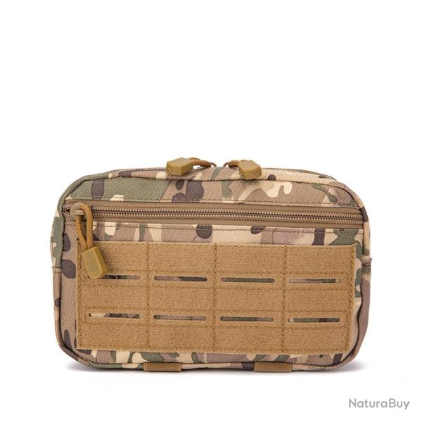 Pochette tactique Molle Admin, fermeture clair horizontale -**CAMOUFLAGE LIVRAISON GRATUITE !!!